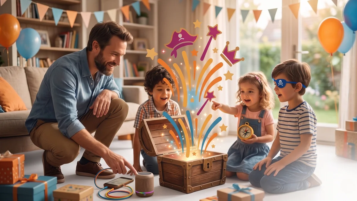 La Magie des Licornes – kit anniversaire audio jeux de piste enfants
